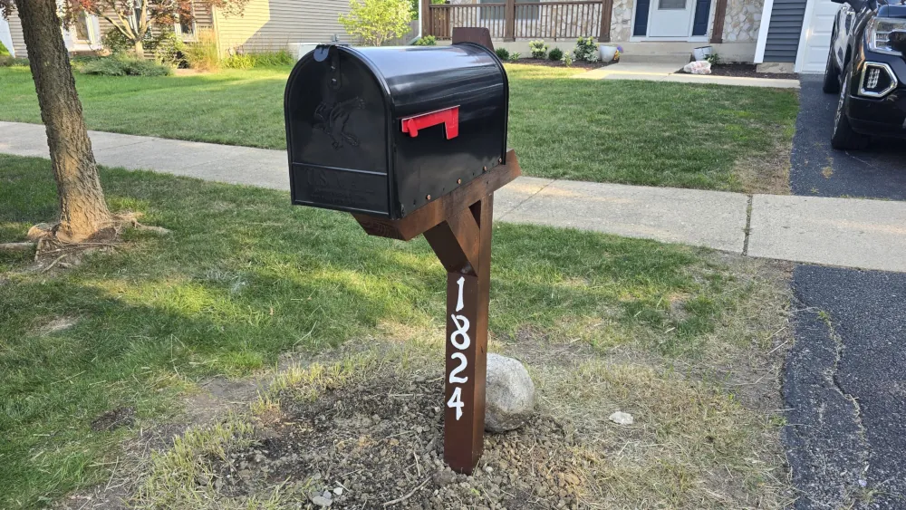 Mailbox Replacement & Post Setting