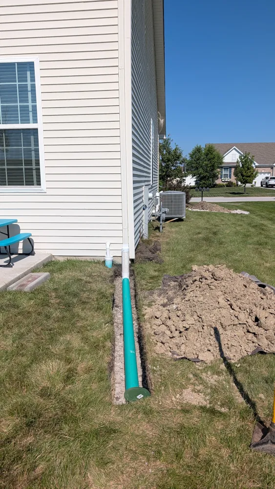 Rebuilt Drainage Well