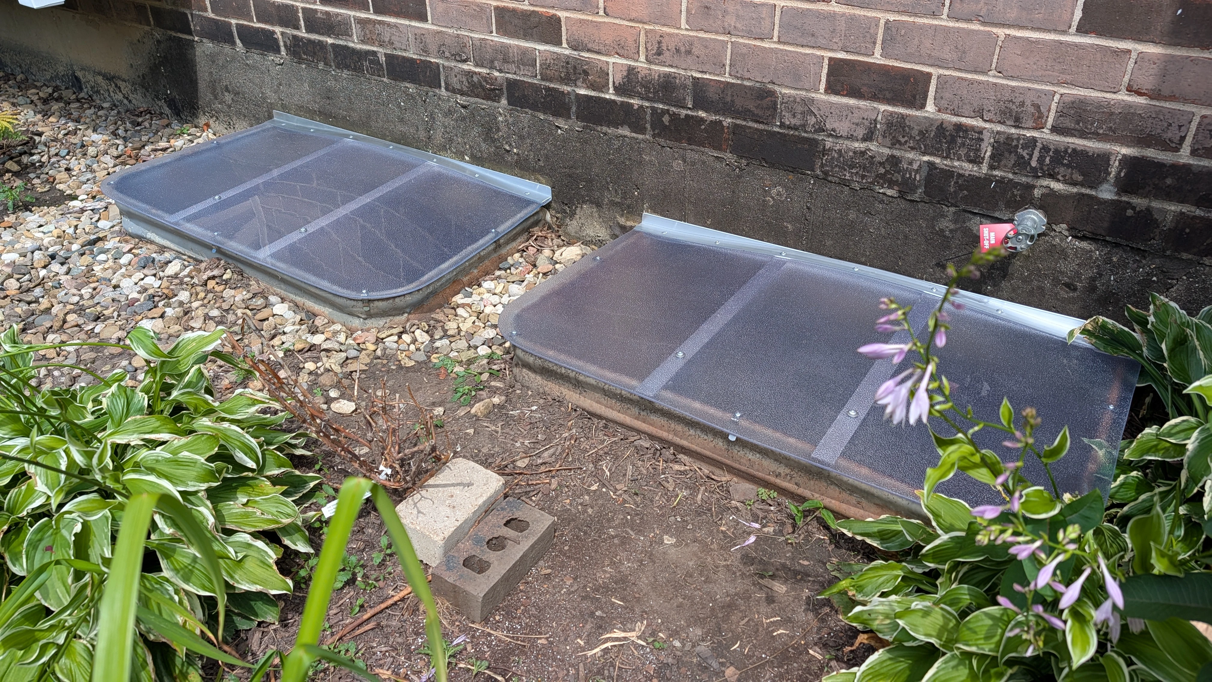 Reinforced Sloped Frosted Cover