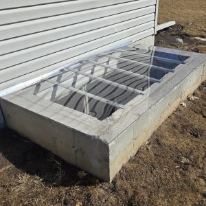Custom Built Cover over Metal Grates